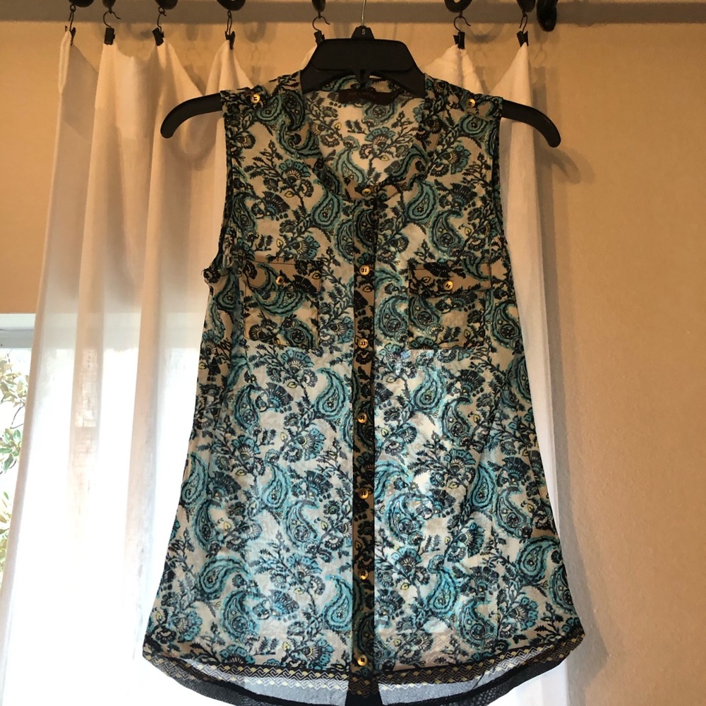 Sleeveless Shirt from The Limited